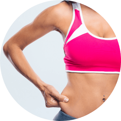 upset-sports-woman-touching-her-belly-fat